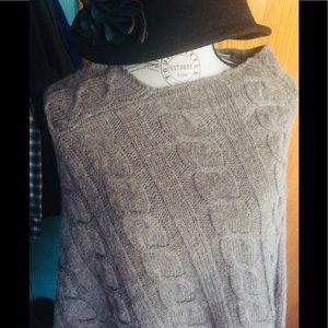 Winter Wool poncho Jacket